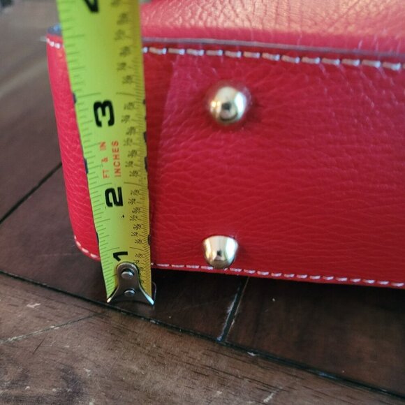 Divina Firenze Red Fire Asia Leather Snake handbag - Picture 2 of 10